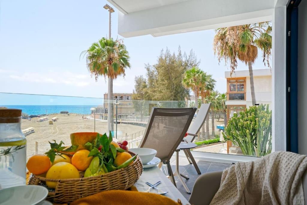 Amapola Blue Sea - Recien Reformado, Frente Al Mar Apartment San Agustin  Exterior photo